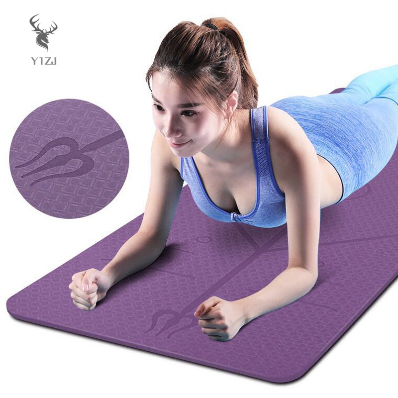 Thảm Tập Yoga Chống Trượt Tiện Dụng 183cm X 61cm