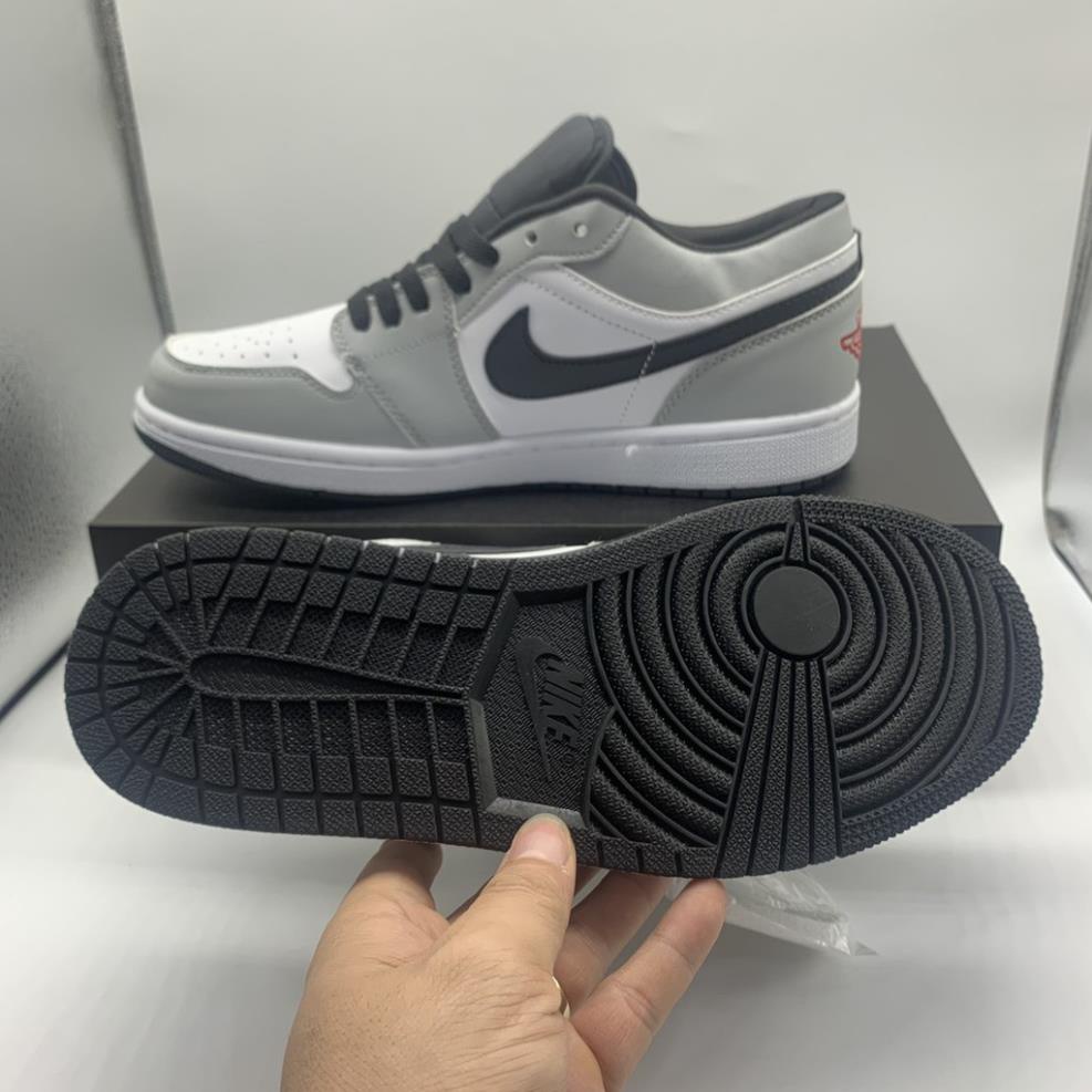 [FreeShip]Giầy Thể Thao Nam Nữ, Giầy Sneakers JORDAN XÁM Cổ Thấp FULL BOX Full size 36-43