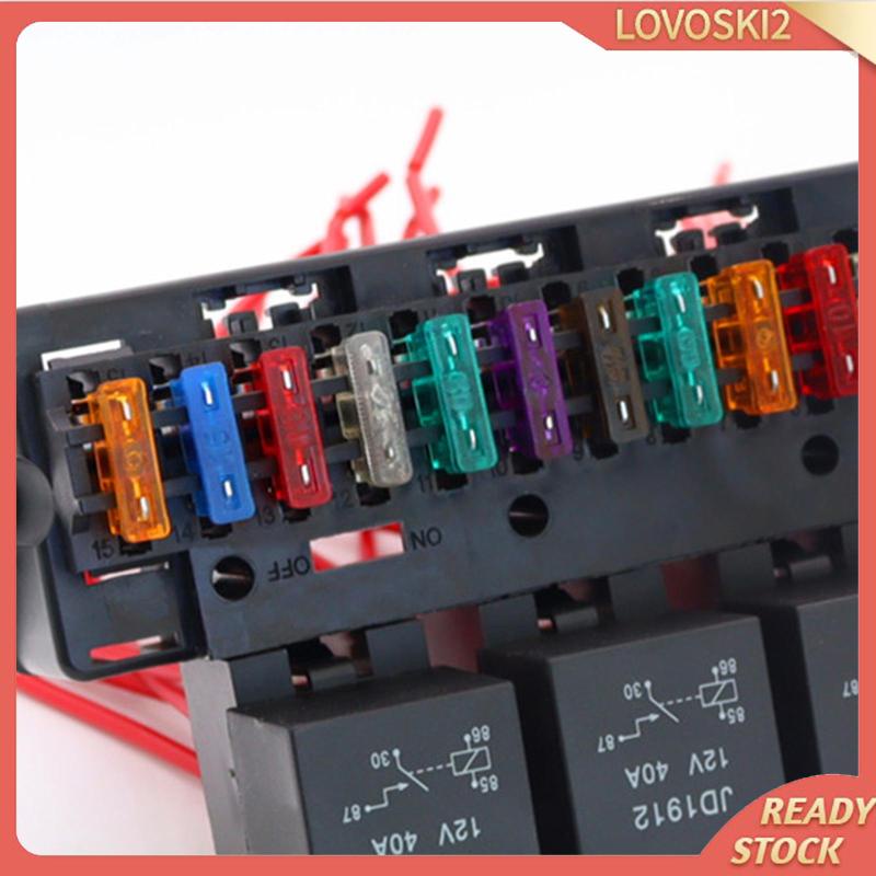 Giá Đỡ Cầu Chì 15 Chiều Lovoski2 Cho Xe Hơi