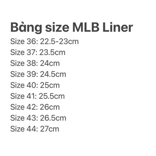 Giầy MLB chunky liner đen xanh chất da đẹp Fullbox (Tặng tất)