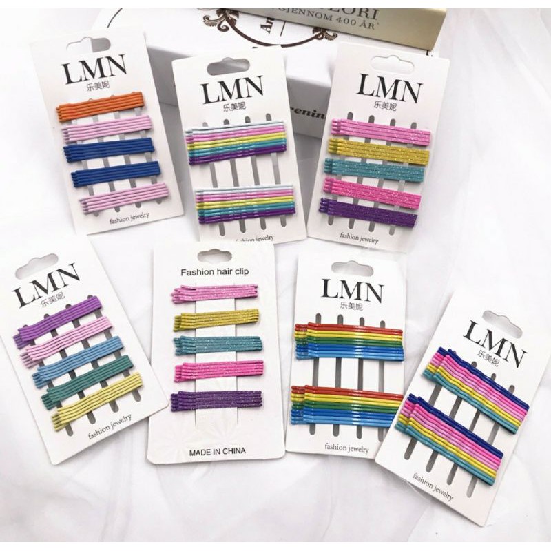 Vỉ Kẹp Tăm RainBow Sắc Màu