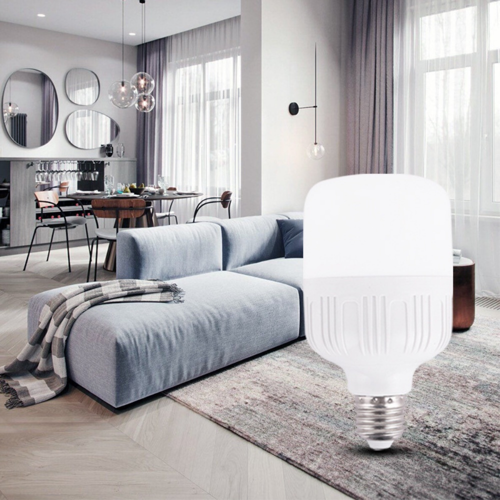 Bóng Đèn Led Cảm Biến Chuyển Động 40W Cảm Ứng Hồng Ngoại Tiết Kiệm Điện TIME HOME