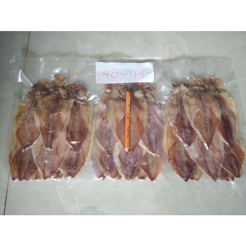 Combo 7-9 con khô mực câu Sông Đốc ~200g dày ngọt trắng hồng, vừa ăn