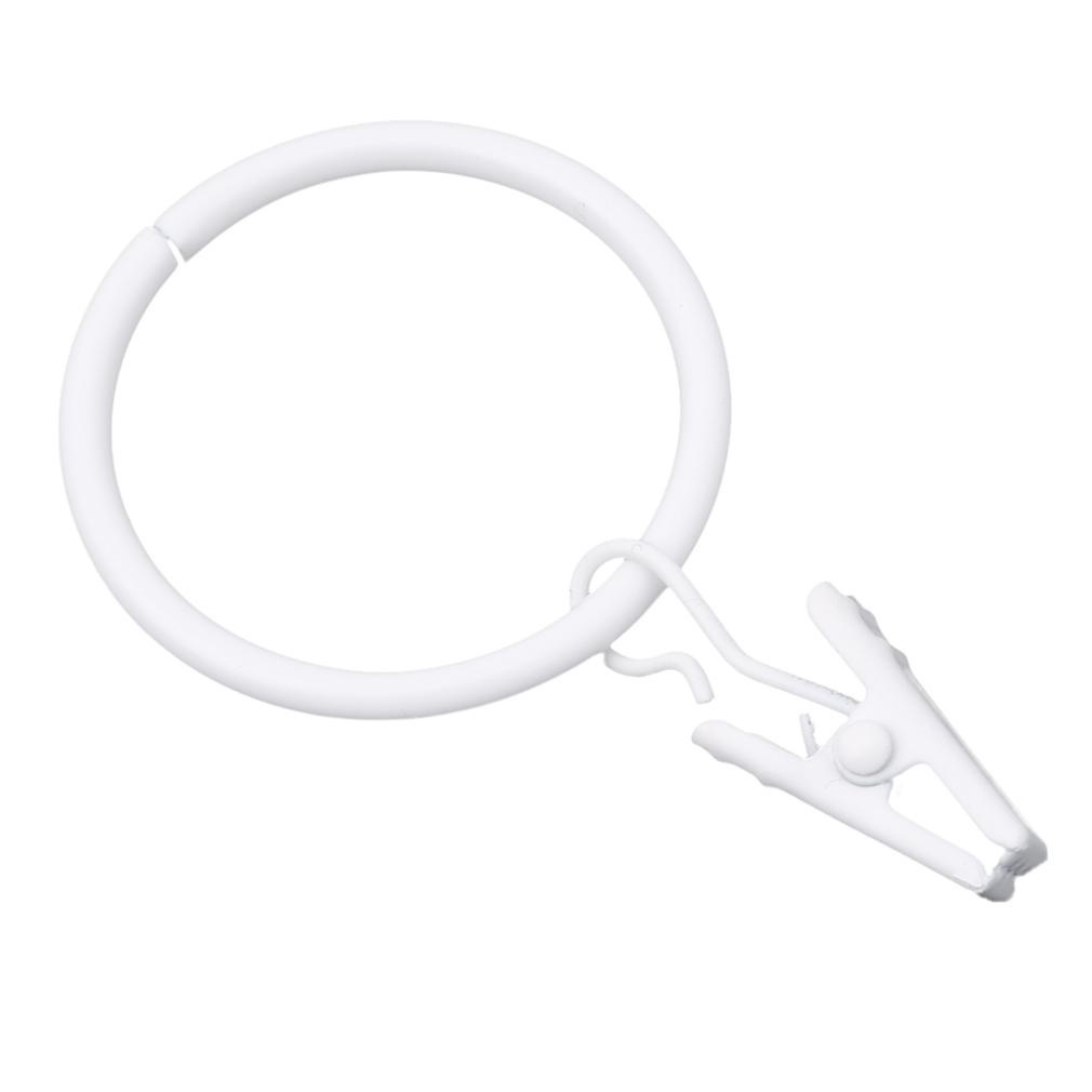 Bộ 10 Móc Treo rèm cửa sổ Bằng Thép Không Gỉ