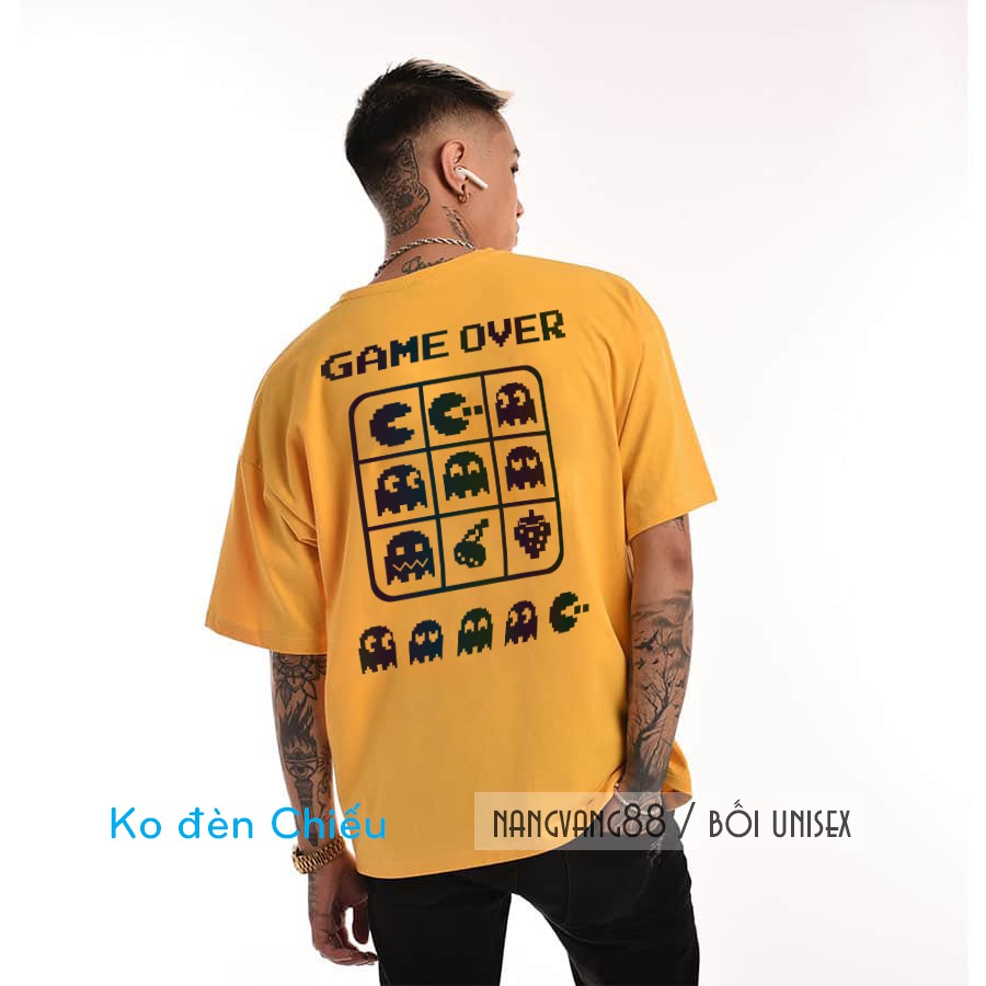 Áo Thun Tay Lỡ Nam [ THE PACKMAN ] Phản Quang 7 Màu cực Hot | BigBuy360 - bigbuy360.vn
