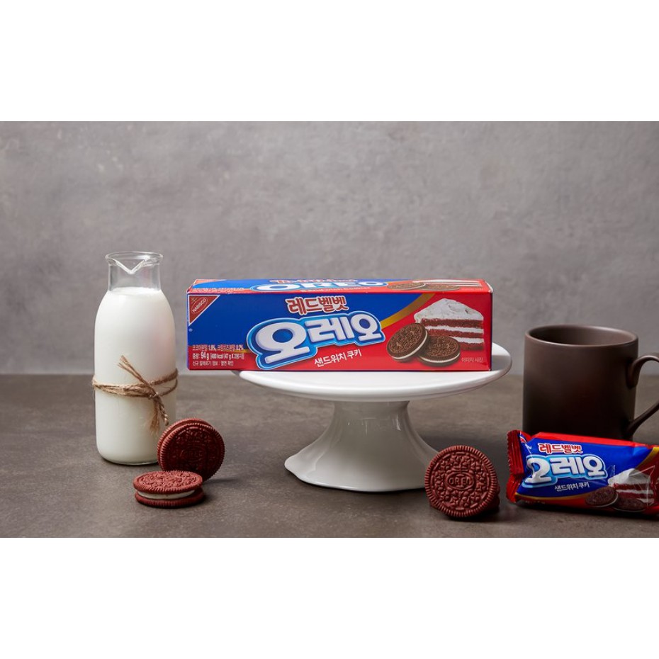 [OREO] BÁNH OREO RED VELVET 94G - [오레오] 레드벨벳 94G