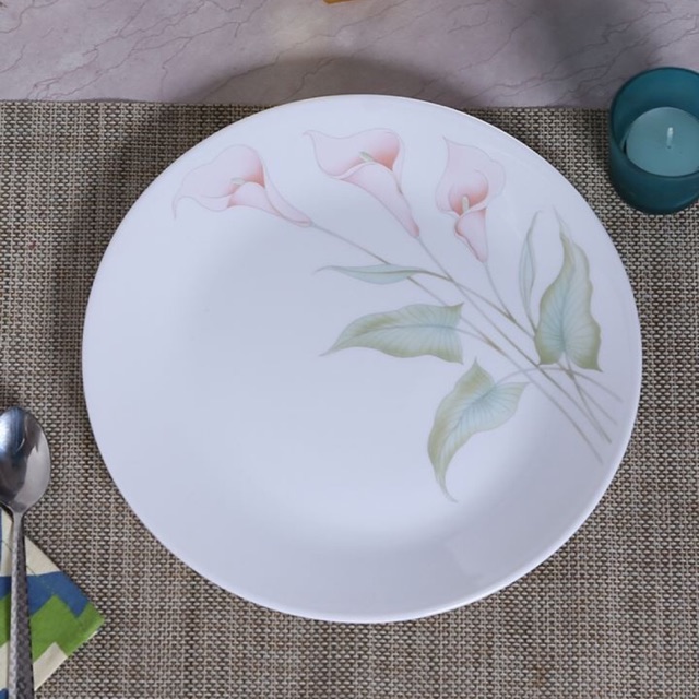 Đĩa Cạn Thủy Tinh Lilyville Corelle 108-LV-LP 21.6cm