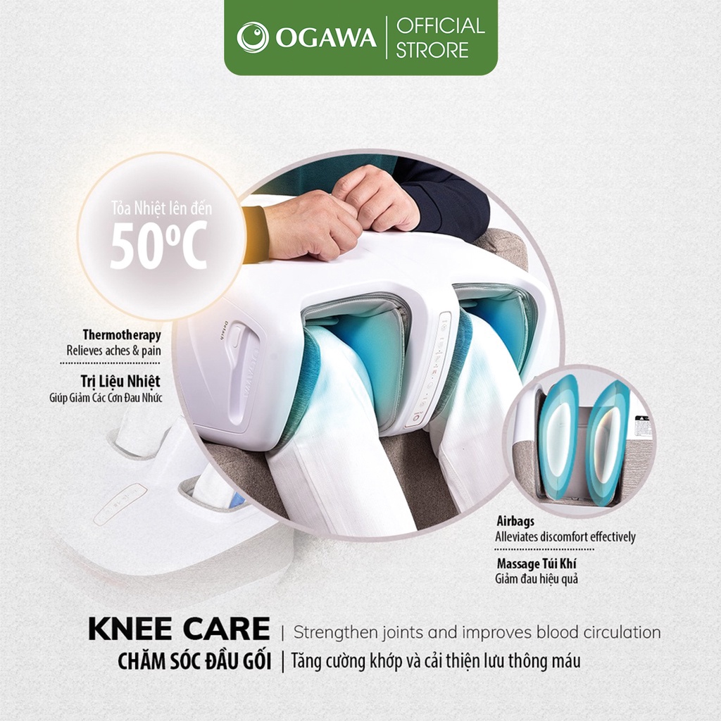 [OGAWA] Máy Massage chân Omknee 2.0