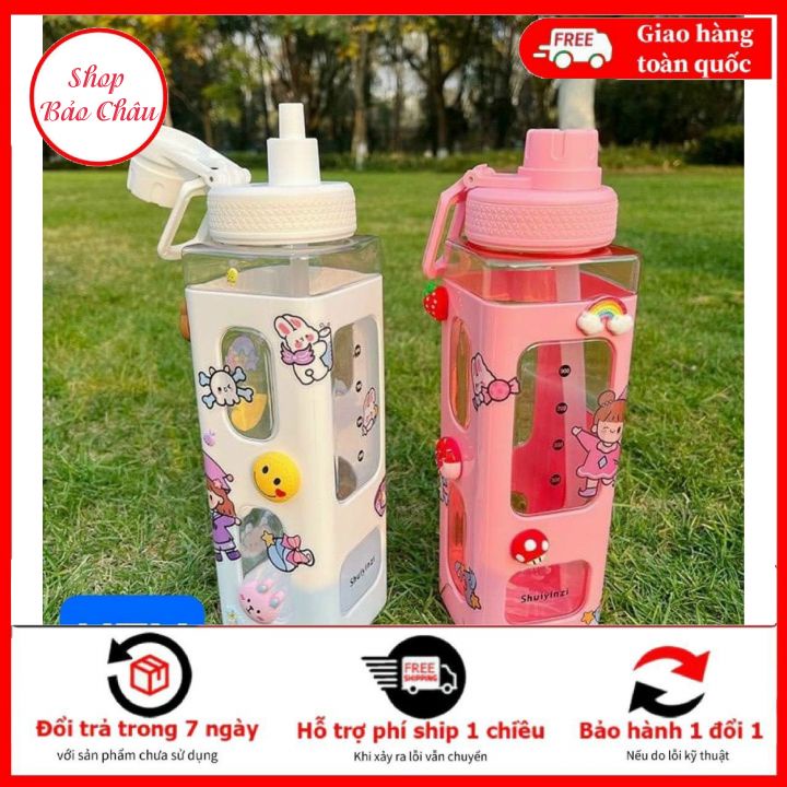 Bình nước 1100ml tiện lợi