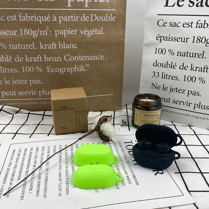 Vỏ Bảo Vệ Hộp Sạc Tai Nghe J-B-L Tune 115tws T115Tws Bằng Silicon Chống Sốc Linh Hoạt