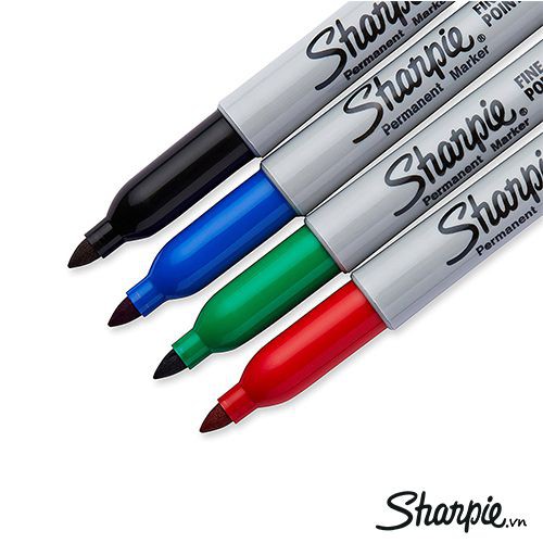 Bút lông dầu vẽ trên mọi chất liệu Sharpie Fine Point 8 màu