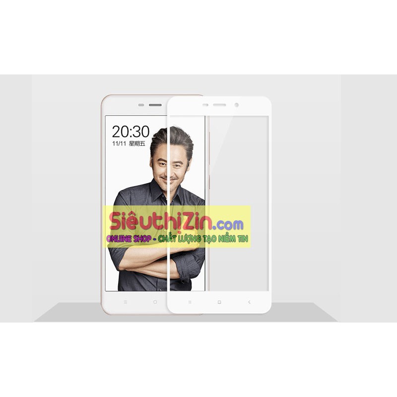 Miếng dán cường lực xiaomi redmi 4 prime full màn hình