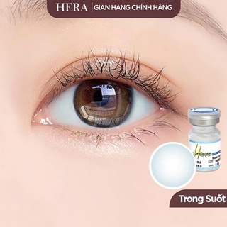  Lens Trong Suốt Cận 1 - 10 Độ Kính Áp Tròng Cận Hera Cho Mắt Nhạy Cảm Nhập Khẩu Hàn Quốc 