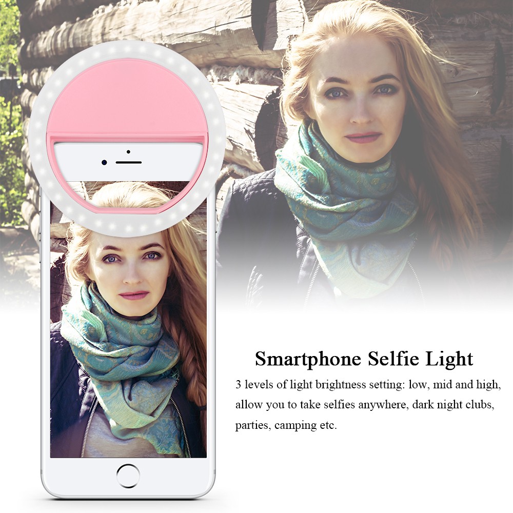Đèn pha dùng chụp ảnh 36-LED cho iPhone 7 6 plus 6s 5s Samsung Sony LG HTC