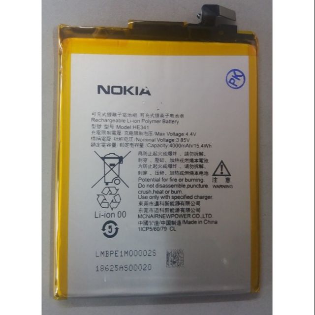 Pin Nokia HE341/Nokia 2.1/Nokia 2.1 2018/TA-1080