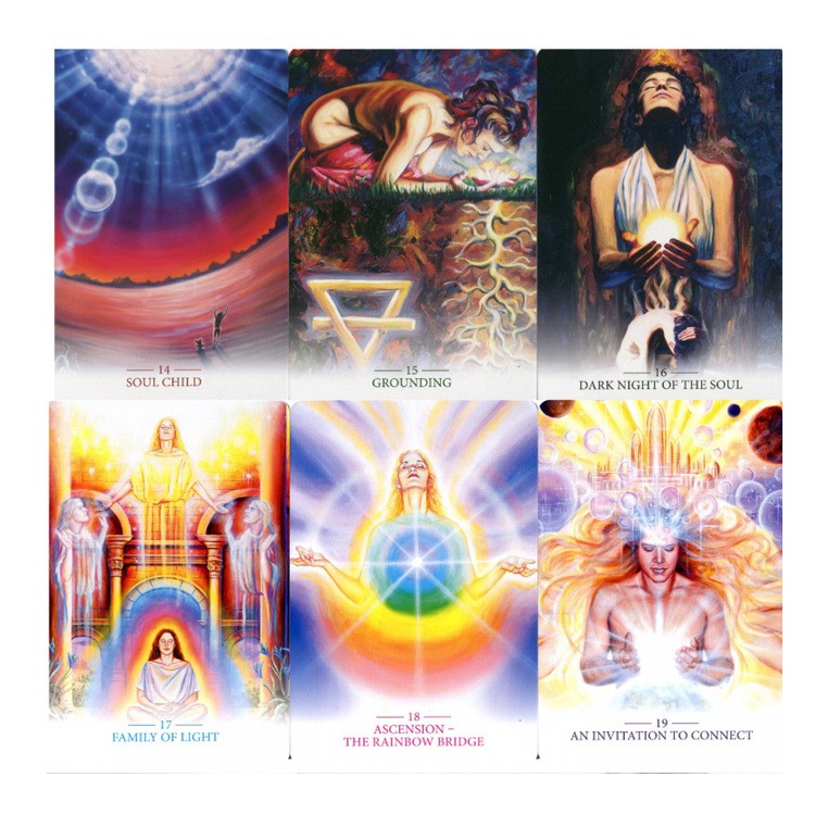Bộ Tarot Lightworker Oracle M8 Bài Bói New