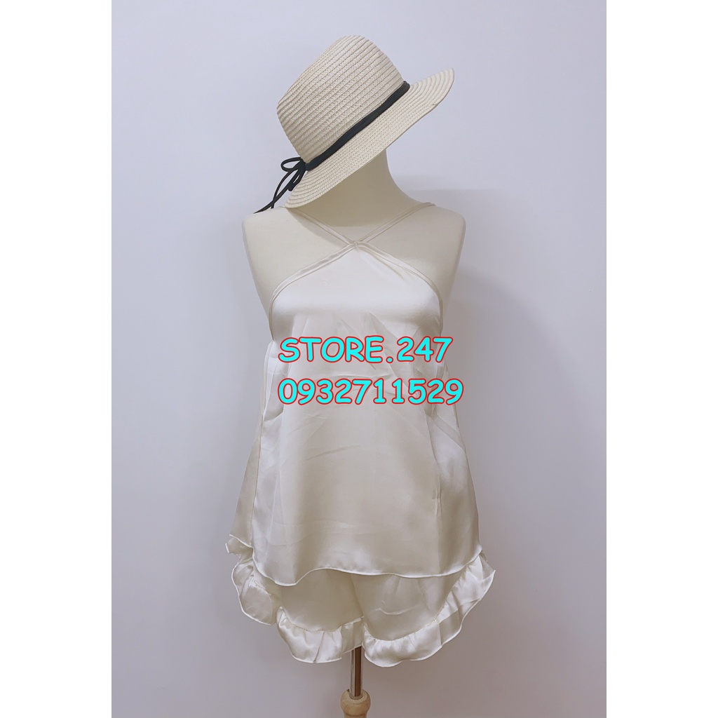 (DƯỚI 55KG) BỘ YẾM SATIN KHÔNG MÚT DỄ THƯƠNG MẶC NGỦ SIÊU XINH LUNG LINH, SATIN XỊN MỀM MƯỢT RẤT MÁT | BigBuy360 - bigbuy360.vn