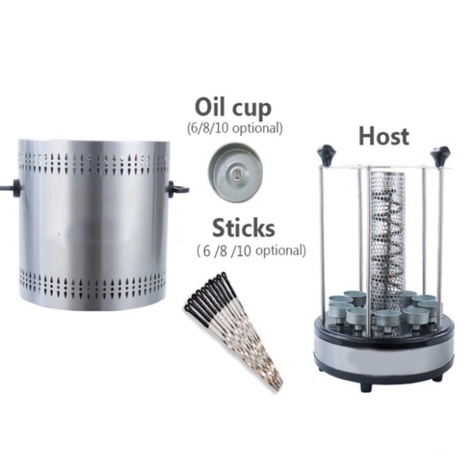 Bếp Nướng Điện Không Khói 1200W, Lò Nướng Thịt Xiên SOKANY - Nướng Nhanh - Tiết Kiệm Điện -Chính Hãng