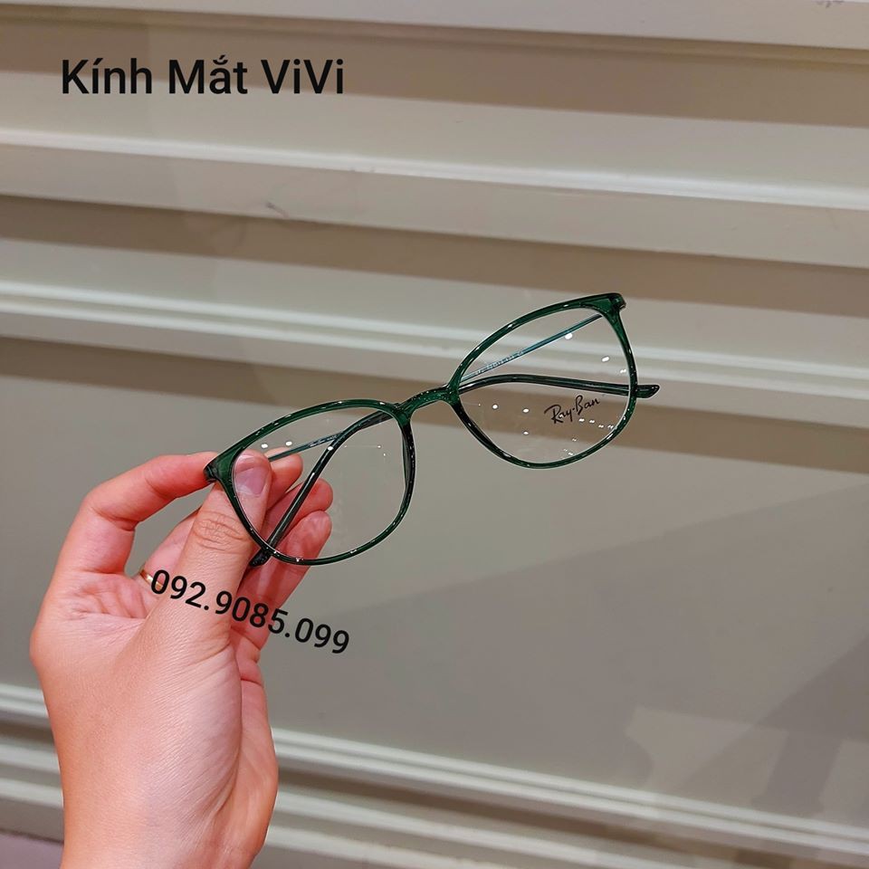 Gọng kính cận kim loại Nam Nữ RB 872( Gọng tăm) - Kính thời trang 0 độ hàn quốc + Nhận cắt cận viễn loạn