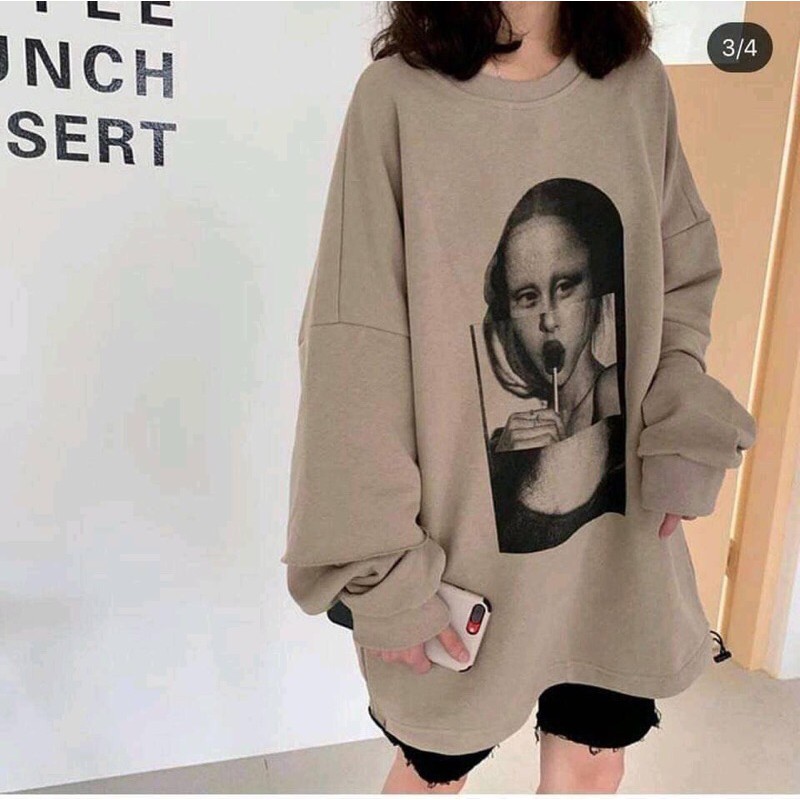 Áo nỉ lông hàng dày ấm hình molanisaa ảnh thật ở cuối HANA180 | BigBuy360 - bigbuy360.vn