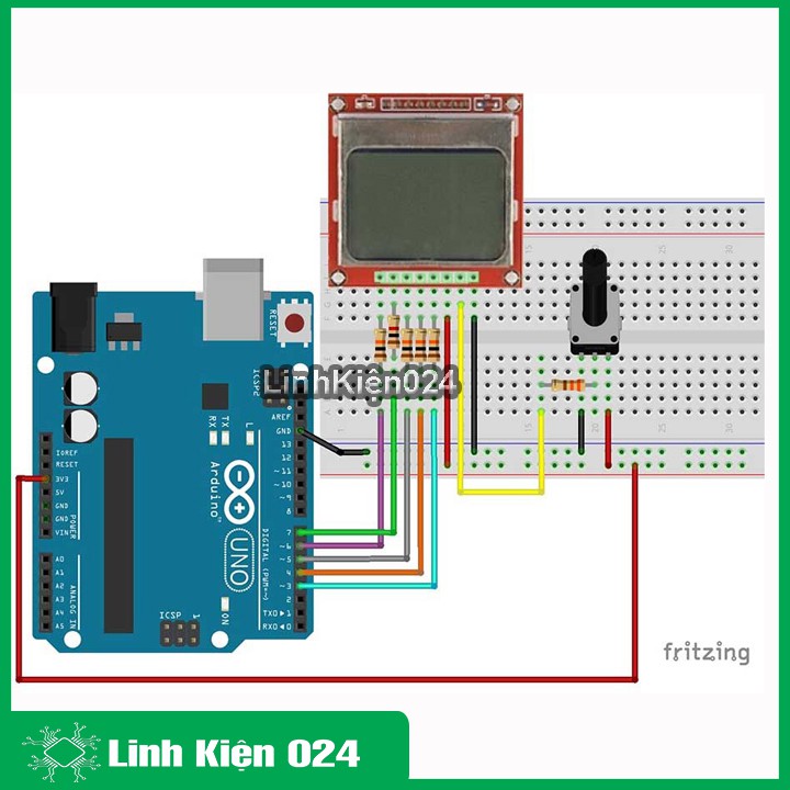 Màn hình LCD 5110, màn hình nokia LCD5110 | BigBuy360 - bigbuy360.vn