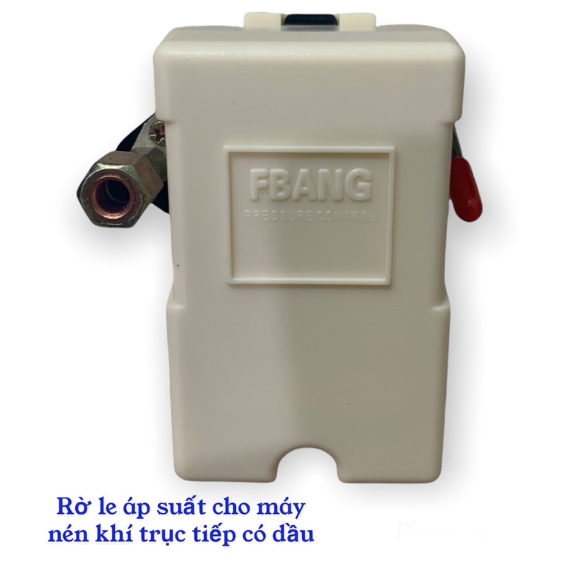 Công tắc FBANG (Rờ le) áp suất dạng ngang máy nén khí có dầu trực tiếp