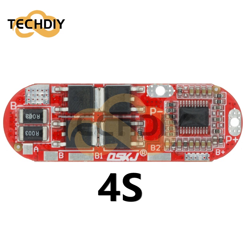 Bảng Mạch Bảo Vệ Pin Li-ion 1S 2S 10A 3S 4S 5S 25A Bms 18650 Li-ion