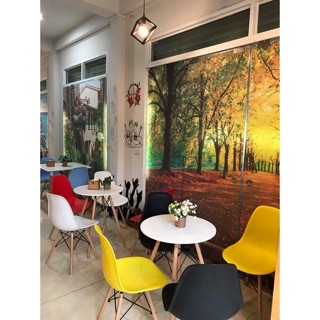 Ghế eames - ghế cafe - phòng khách- phòng ăn