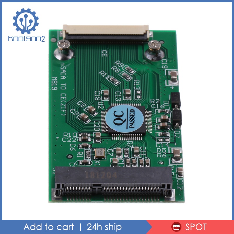 Cáp ChuyểN ĐổI Ổ CứNg SSD mSATA Sang 1.8 '' 40pin ZIF CE Koolsoo2