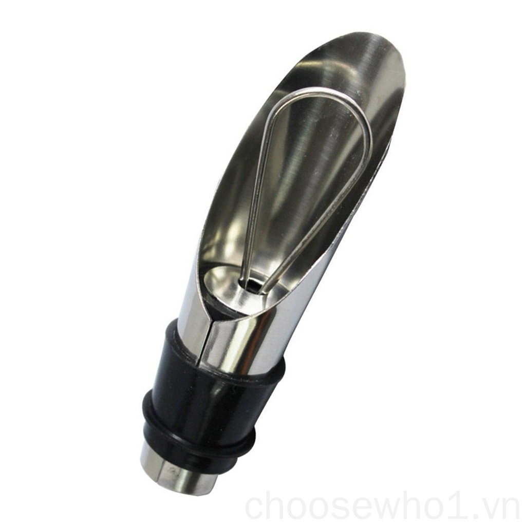 Nắp đậy chai rượu bằng thép không gỉ và Silicone tiện dụng