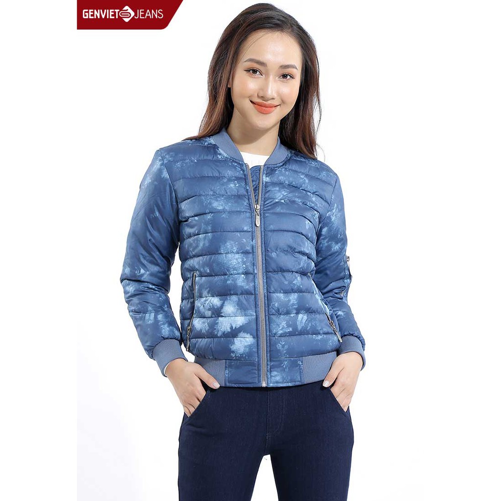 Áo khoác 3 lớp Nữ TB126G123 GENVIET JEANS