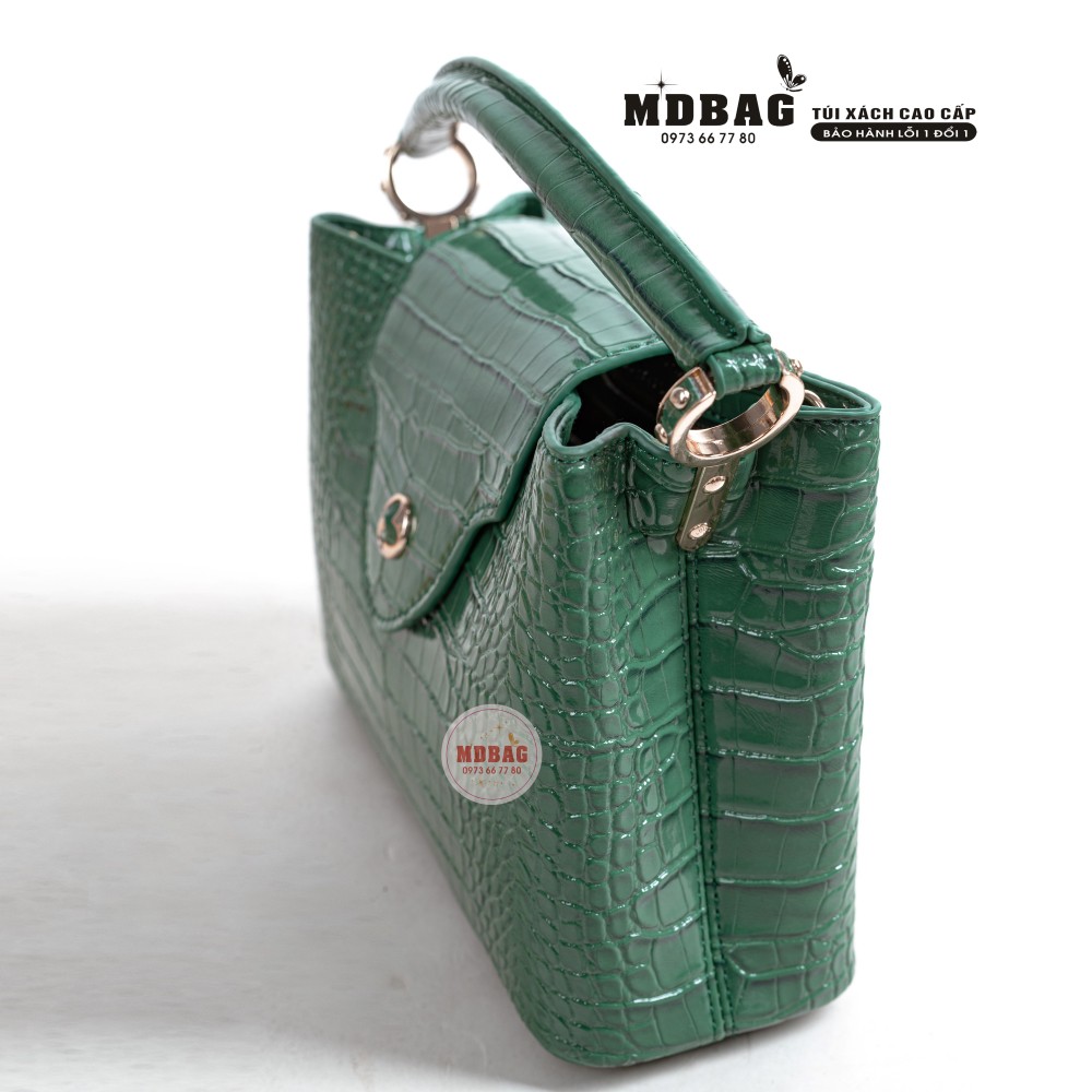 Túi Xách Nữ - Túi lv Công Sở Da Rắn Có Dây Đeo Chéo Fullbox