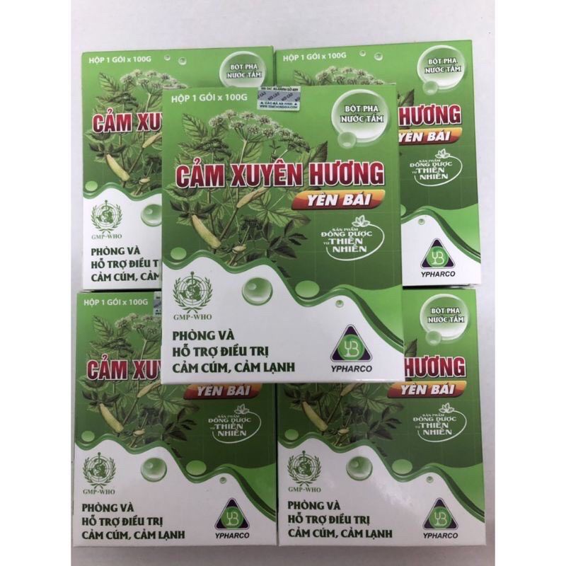 Bột tắm cảm xuyên hương Yên bái