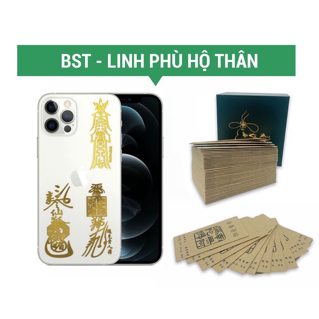 Linh Phù Dán Điện Thoại Bình An May Mắn Công Danh Sức Khỏe An Toàn. BST Linh Phù