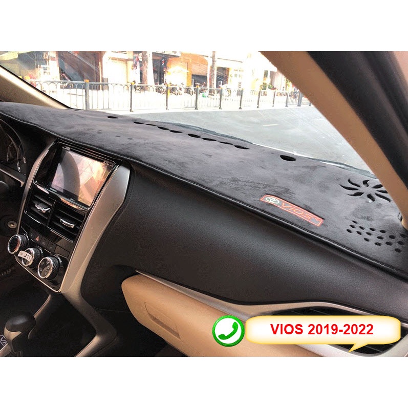 Thảm che nắng táp lô Vios 2019 2020 2021 2022 2023 Nhung Không Mùi