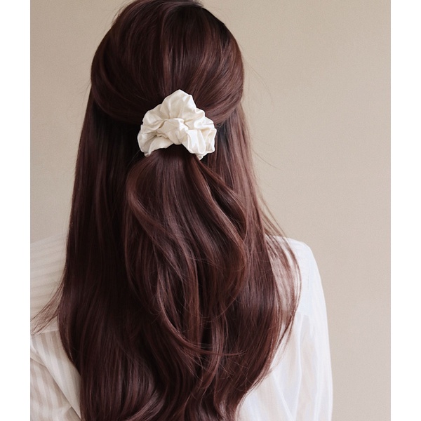 Dây cột tóc, buộc tóc vải Srunchies vải cotton xinh xắn, dễ thương Hot trend