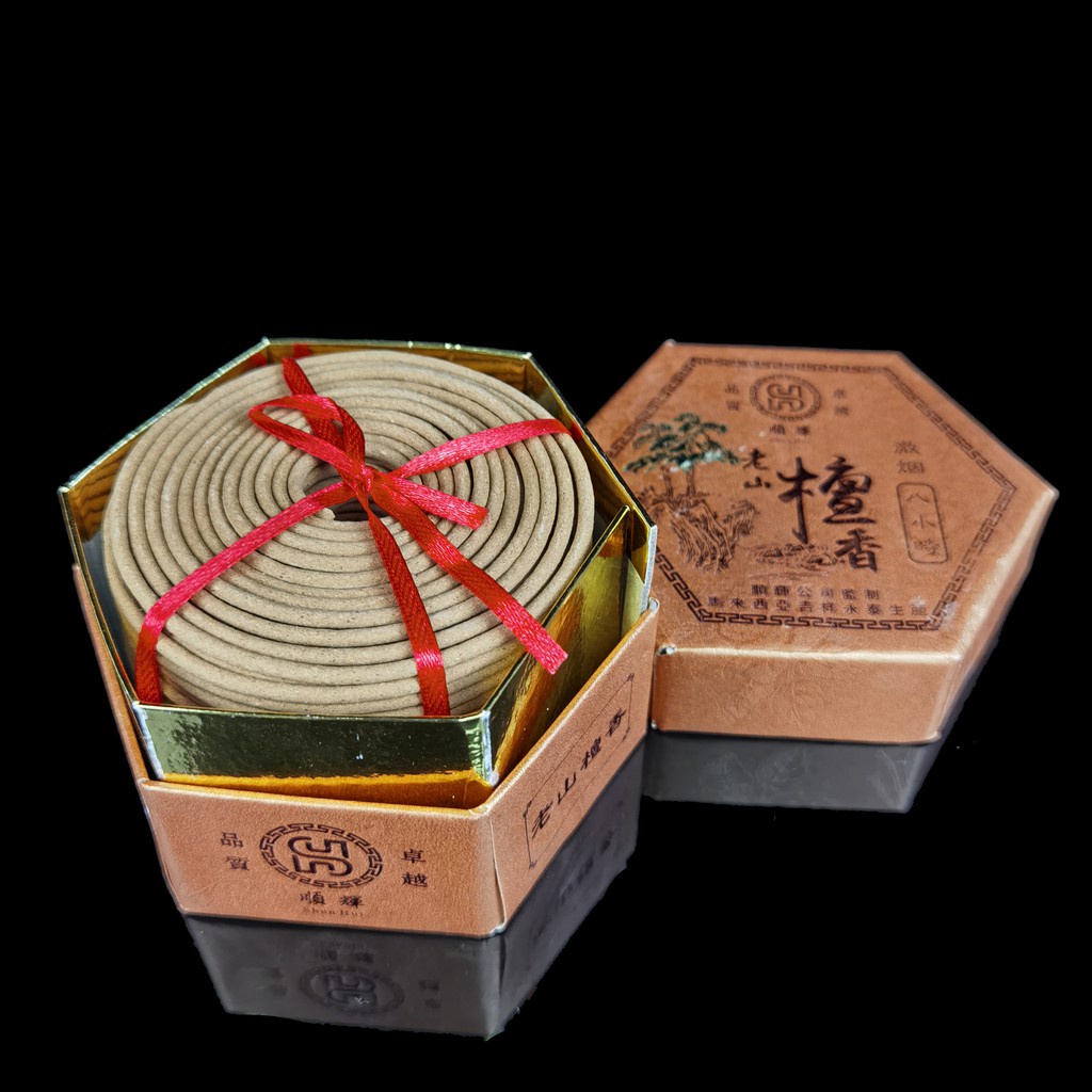 Nhang khoanh Đàn hương cuộn hương cao cấp 4h 8h 12h 24h - SIÊU THỊ PHẬT GIÁO SALA