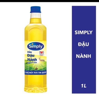Combo 2 chai dầu đậu nành simply 1l