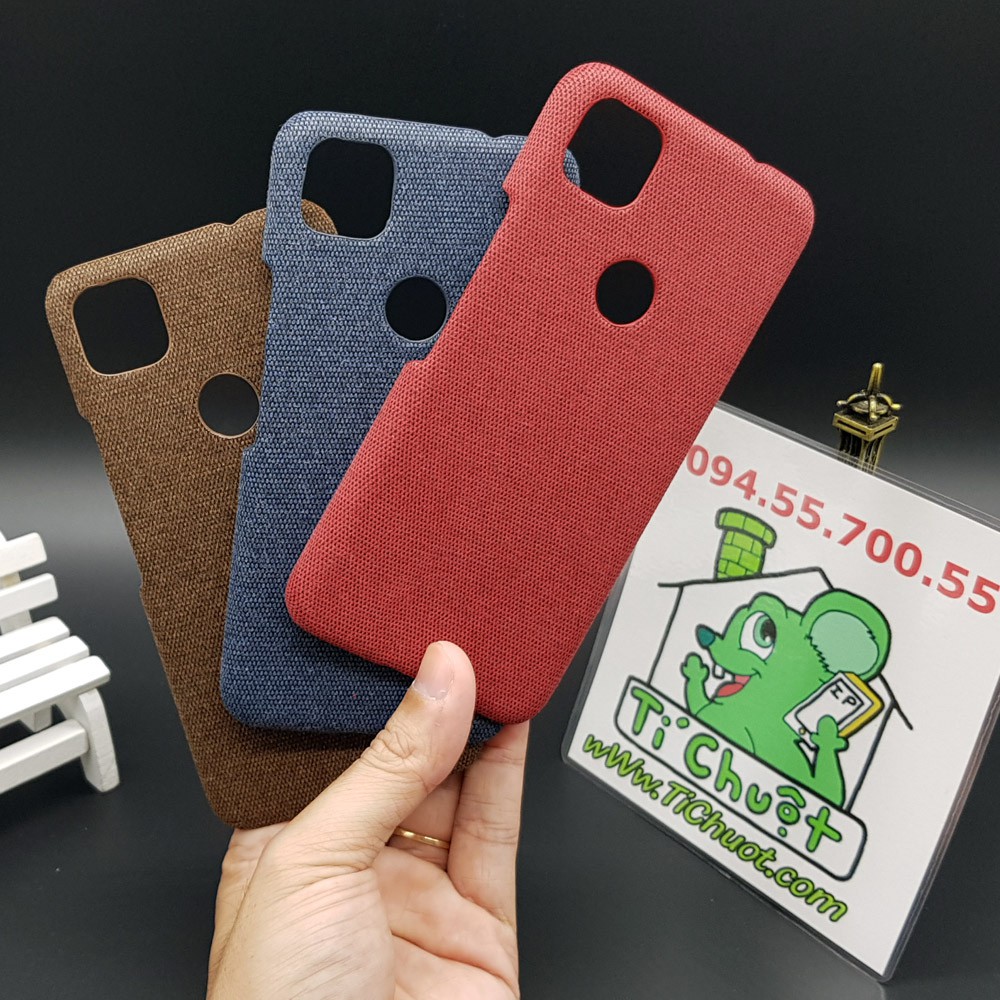 [Cao Cấp] Ốp Lưng Google Pixel 4A Bọc Vải Fabric