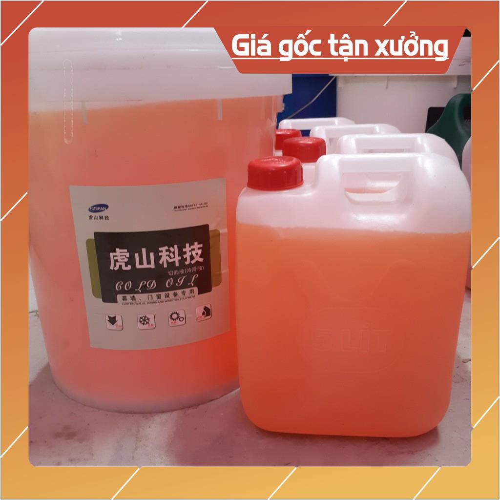 Dầu làm mát dùng cho lưỡi cắt, can loại 5L (Thùng 20lit chiết ra)