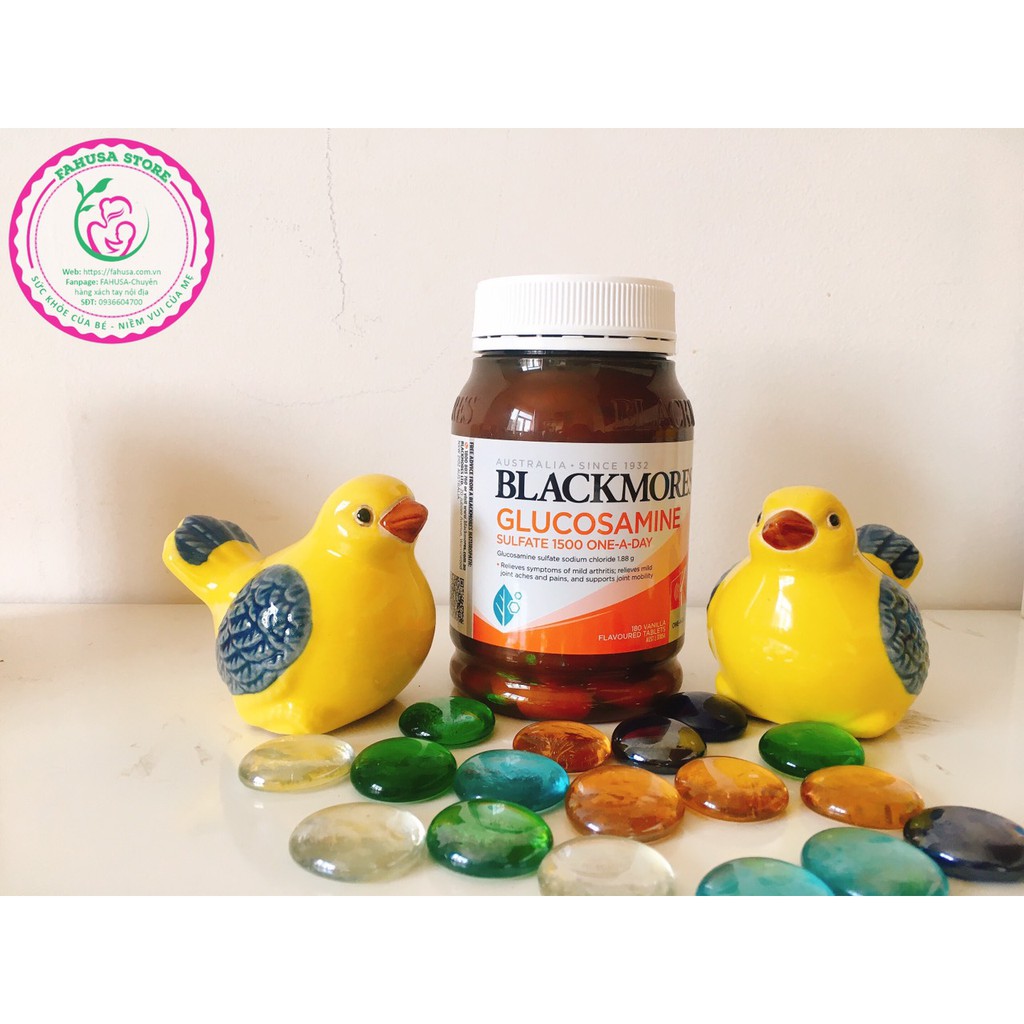 [ Chính hãng] [SALES SỐC] BLACKMORES GLUCOSAMINE 1500MG CỦA ÚC, 180 VIÊN DATE 07/2022