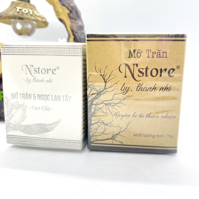 Combo Mỡ Trăn Ngọc Lan Tây 30ml và Mỡ Trăn Nguyên Chất 75gr chính hãng N’store triệt lông, se khít lỗ chân lông,...