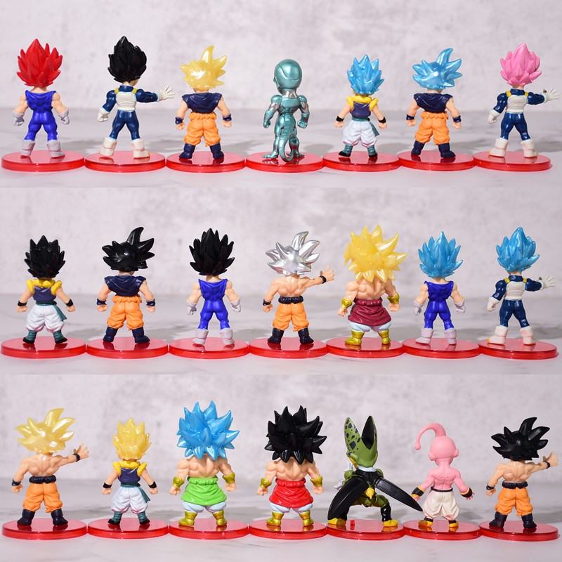 Mô Hình Super Dragon Ball 7 Viên Ngọc Rồng Chibi Broly Goku Vegeta