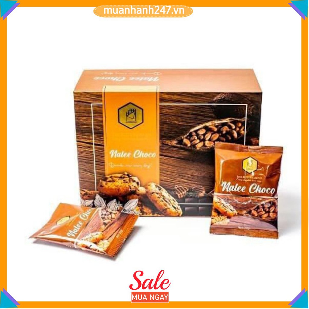 Tăng cân💖FREESHIP💖 Cacao Nalee Choco[ Mẫu mới 20 gói ] thơm ngon bổ dưỡng tốt cho sức khỏe | BigBuy360 - bigbuy360.vn