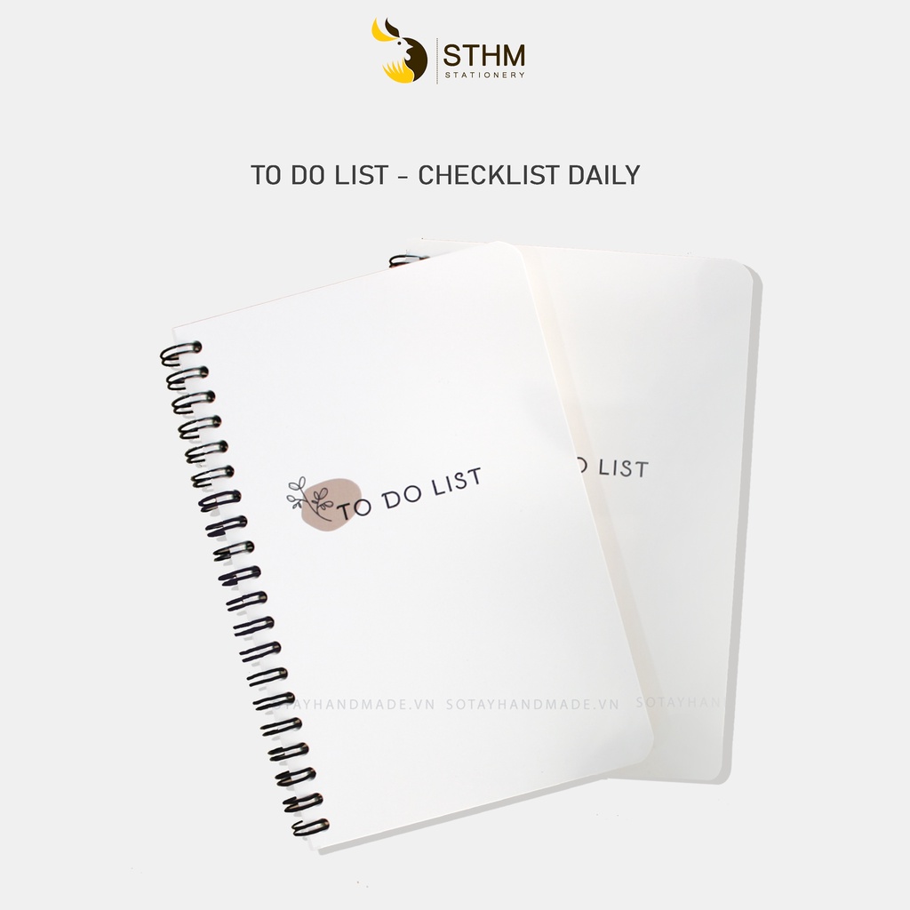 To do list - Sổ tay lập kế hoạch mỗi ngày - daily planner - STHM Stationery