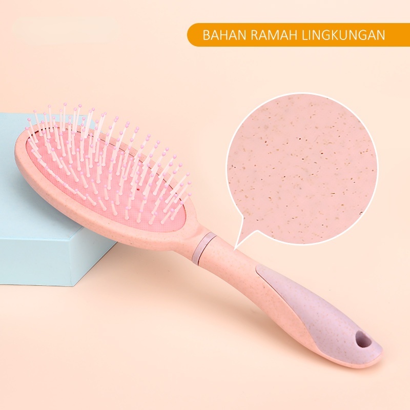 [Hàng mới về] Lược đệm túi khí chải tóc mát xa chống tĩnh điện