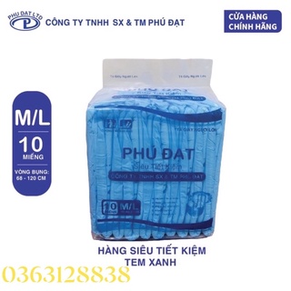 Tã Bỉm trần người già 100 Tã Dán dành cho người già Phú Đạt siez M/L