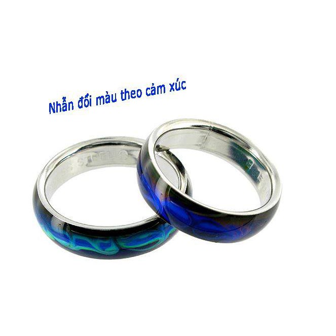 Nhẫn đổi màu theo cảm xúc- nhẫn biến nhiệt
