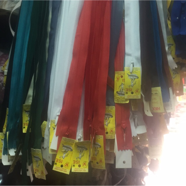 Dây Dây khóa váy lệ 50 cm ISE, HKK - lố 12 cái/1 màu  #010201