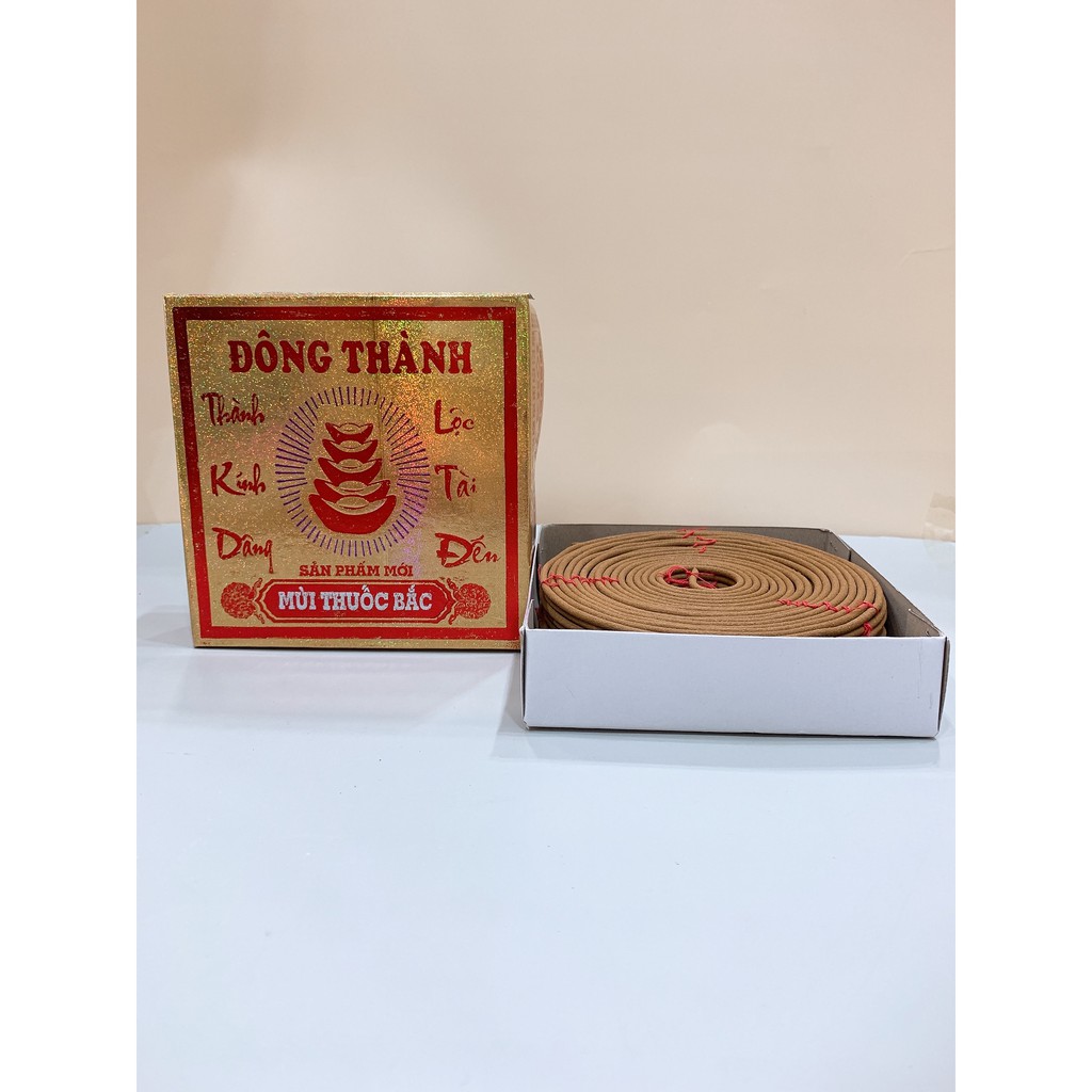 Hương vòng  cháy 1 ngày, cháy rất ít khói nguyên liệu thảo mộc tự nhiên-Hương Đông Thành